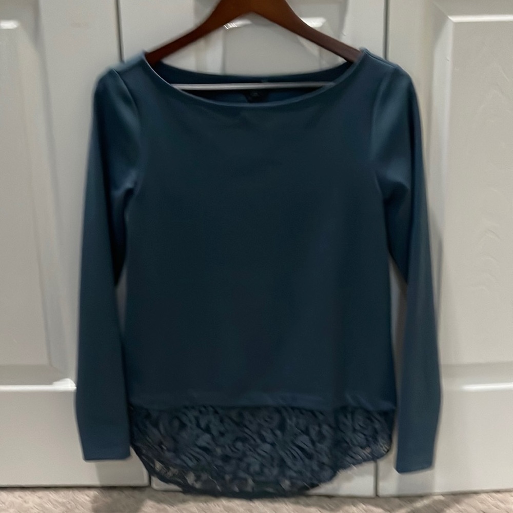 Dressy woman’s Ann Taylor shirt.